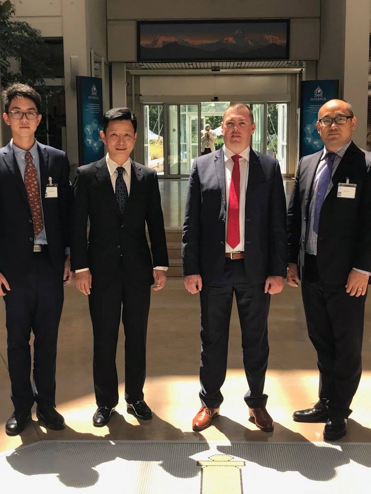 Martin Coyne at Interpol