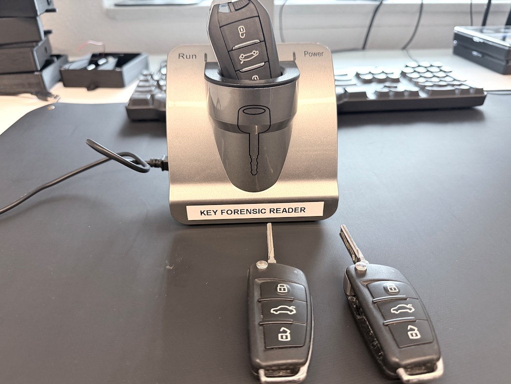 Vehicle Key Forensic Data