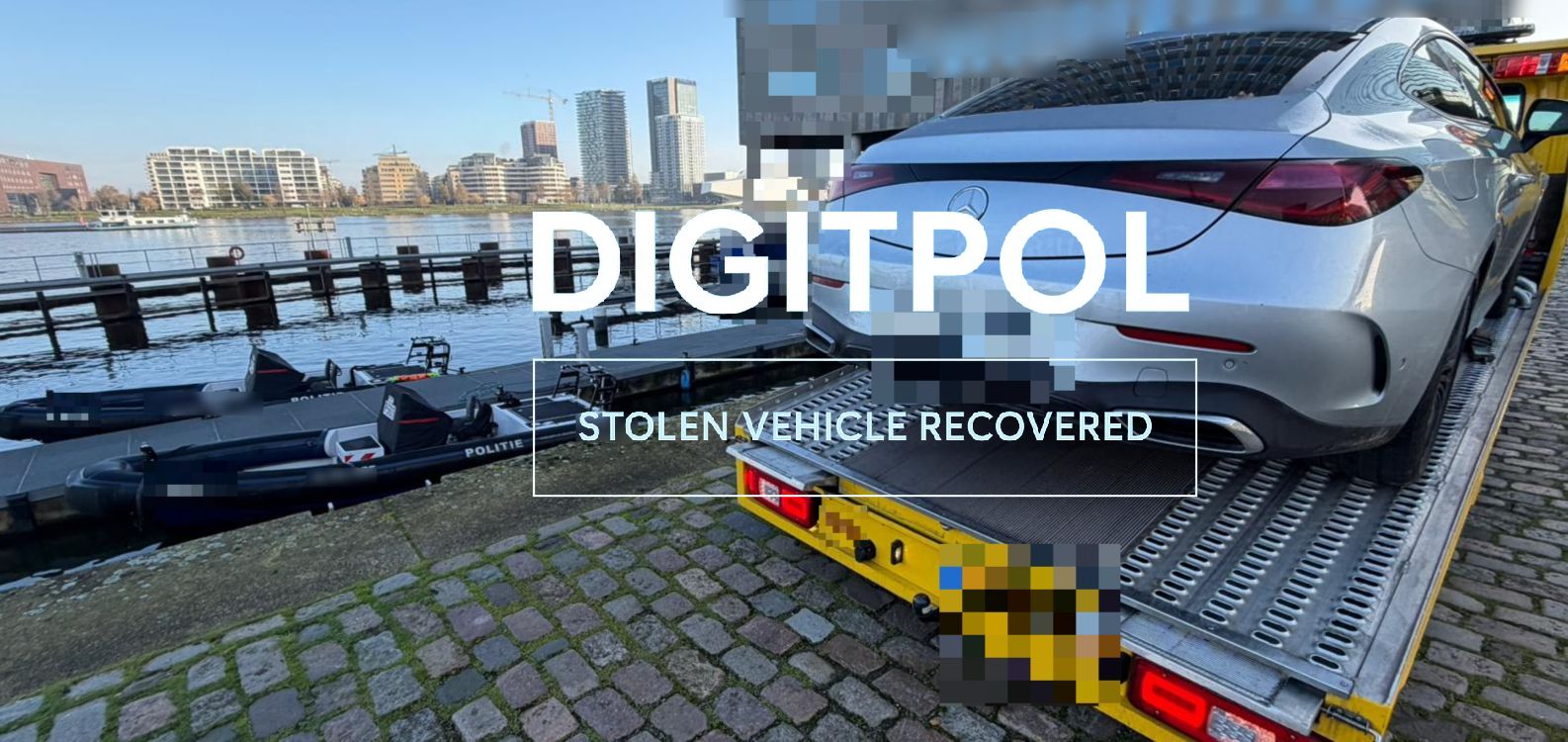 Mercedes Coupe STOLEN and RECOVERED BY DIGITPOL TRACKER