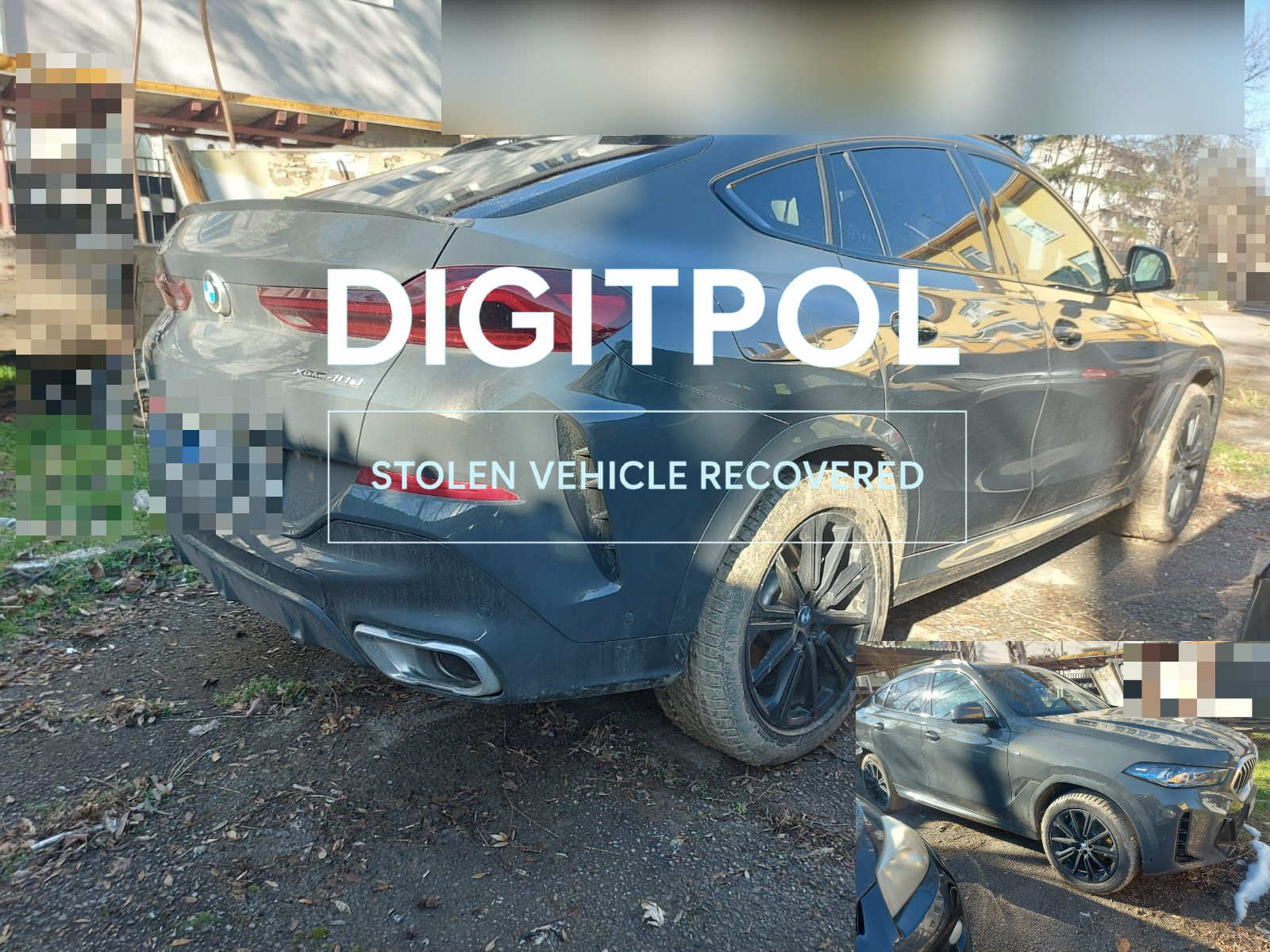 Stolen BMW Recovered from Bulgaria