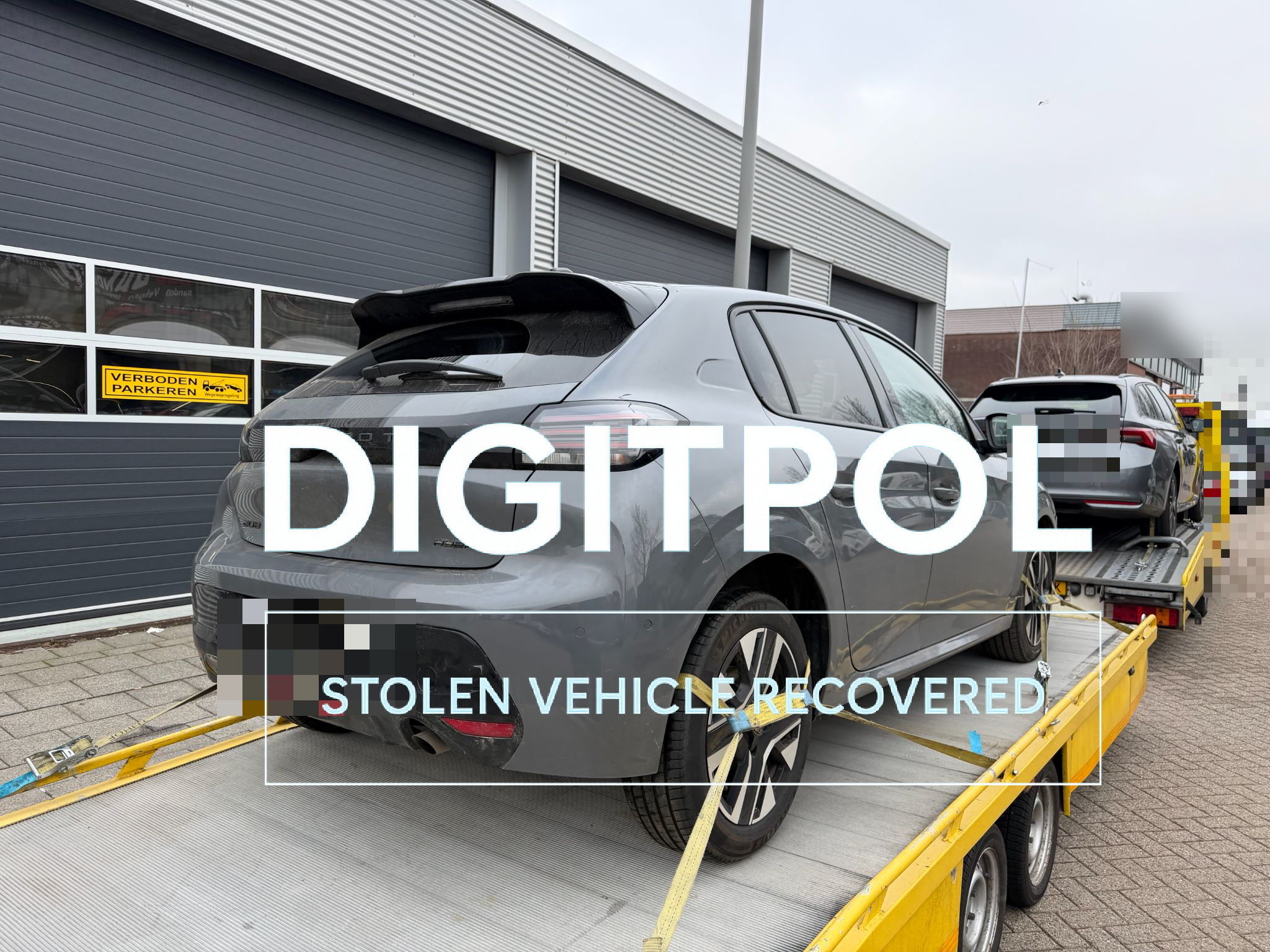 Stolen French cars tracked by Digitpol