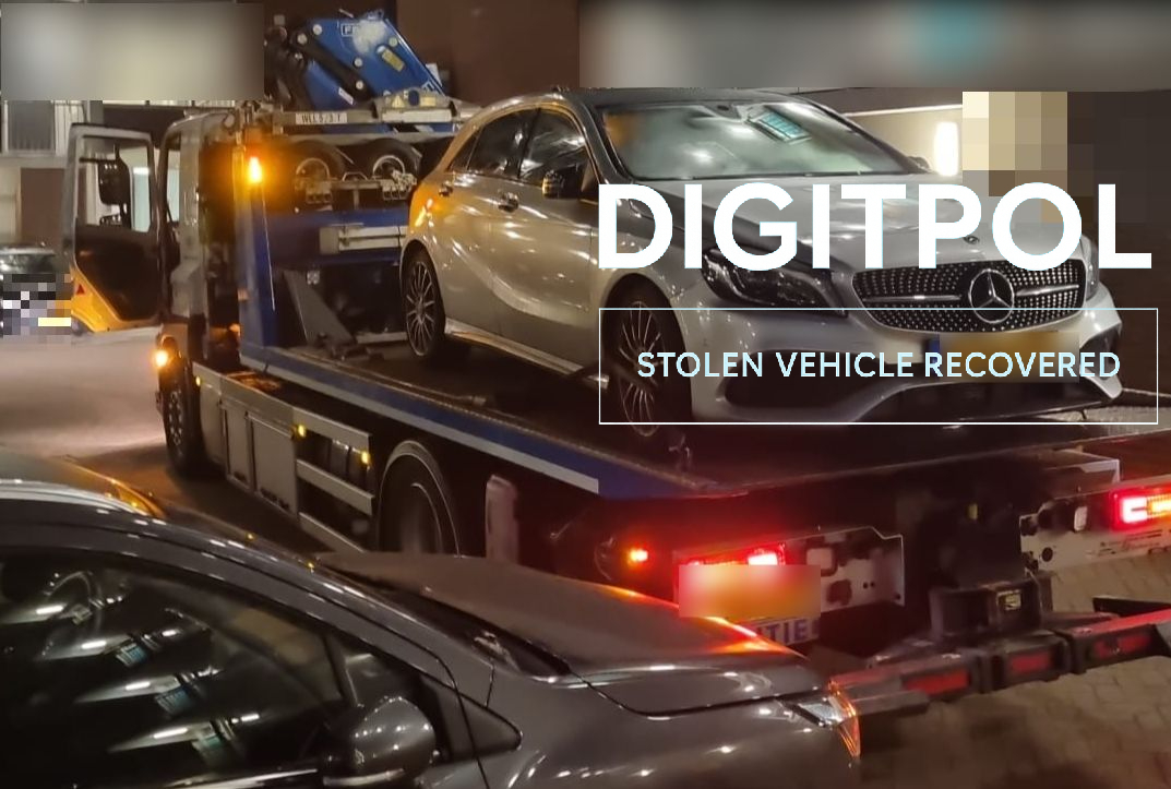Stolen Mercedes Seized