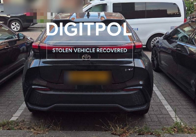 2026 Toyota CHR Seized by DIGITPOL